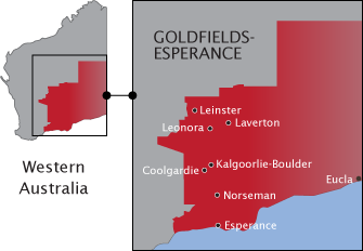 DCH Auto Electrical - Our Scope - Map of The Goldfields